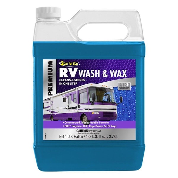 Brite Star RV Wash & Wax with PTEF One Step Concentrated Cleaner ST375864 - main